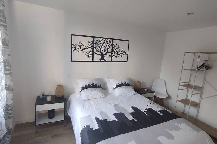 Maison de vacances pour 4 personnes, avec terrasse et jardin à Arès