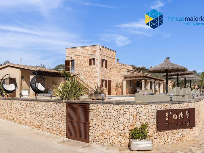 Finca für 12 Personen, mit Garten und Pool sowie Meerblick in Ses Salines - 3