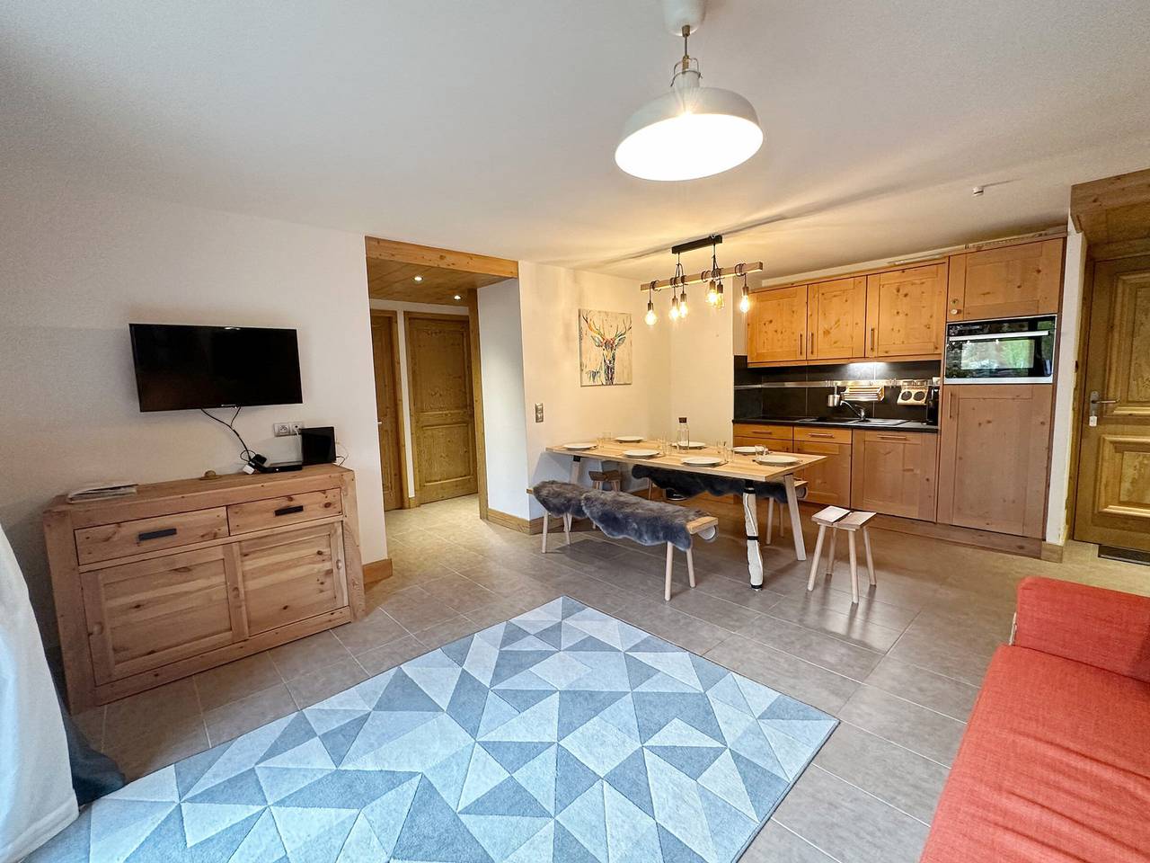 Appartement entier, Charmant T3 au cœur de Samoëns avec jardin, parking et proche ski-bus in Samoëns, Région de Bonneville