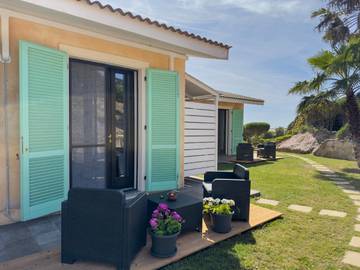 Maison de campagne pour 2 personnes, avec terrasse et jardin à Stintino