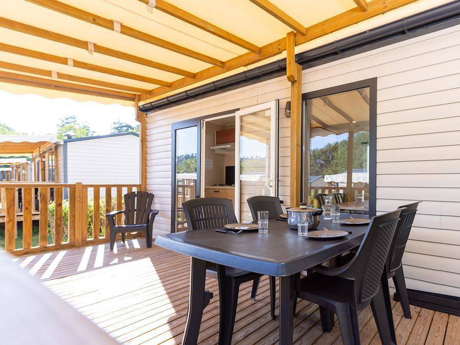 Camping Ramstein Plage - Chalet 4 personnes - Chalet Mini - 1 chambre (sans sanitaire) in Baerenthal, Sarreguemines