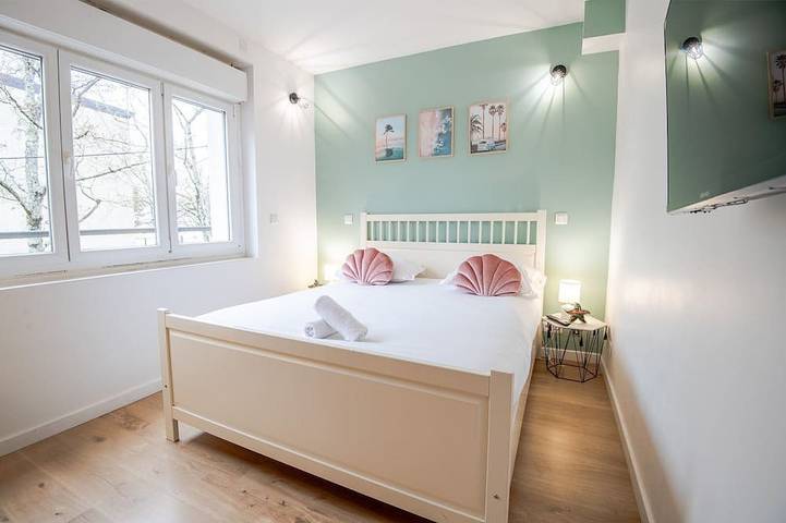 Location de vacances pour 2 personnes, avec jardin à Tours
