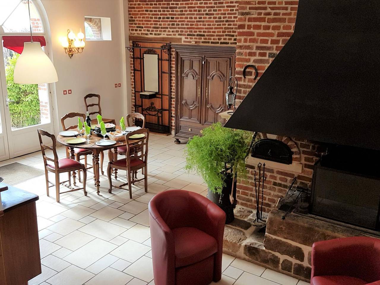 Maison de campagne, clim, animaux Ok - 6 pers. in Beaumont-en-Beine, Aisne