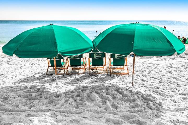 Vacation apartment for 6 people, with pool and balcony the Florida Panhandle