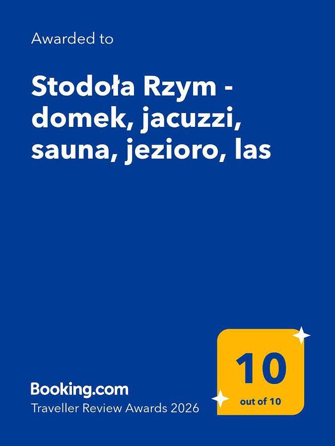 Stodoła Rzym - domek, jacuzzi, sauna, jezioro, las in Chmielno