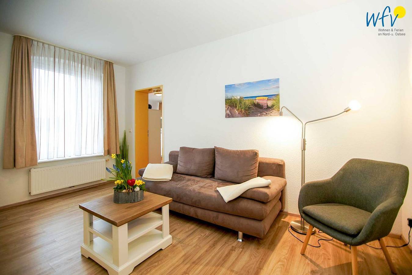 Apartamento entero, Komfortable Ferienwohnung im Ferienhaus Strandstraße 17 auf Borkum in Borkum