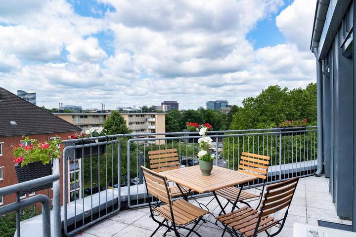 Hotel für 10 Personen, mit Balkon und Terrasse sowie Sauna in Düsseldorf - 3