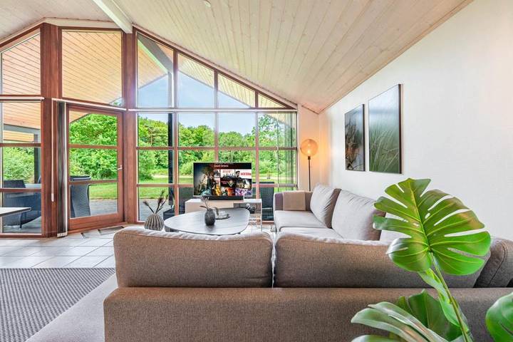  Komfortables Ferienhaus in Jegum Ferieland – Sauna, Whirlpool, Hund erlaubt  in Jegum, Varde