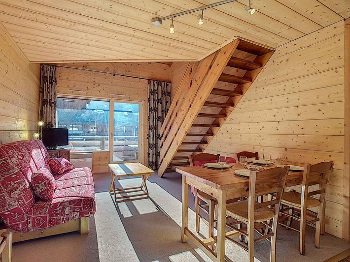 Studio pour 4 personnes, avec balcon à La Clusaz