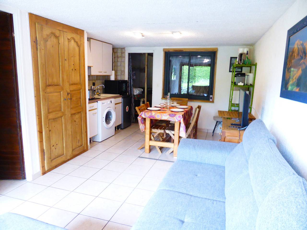 Appartement entier, Charmant T2 avec coin nuit, terrasse, à 900m des pistes, 5 pers., Les Contamines-Montjoie in Les Contamines-Montjoie, Pays du Mont-Blanc