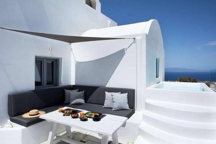 Chambre d’hôte pour 3 personnes, avec vue et terrasse à Oia - 3