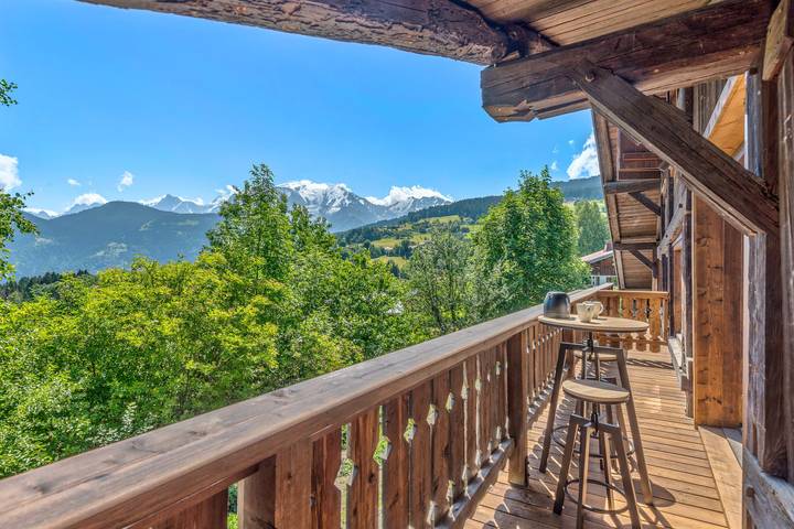 Chalet pour 5 personnes, avec balcon, adapté aux familles à Combloux - 3