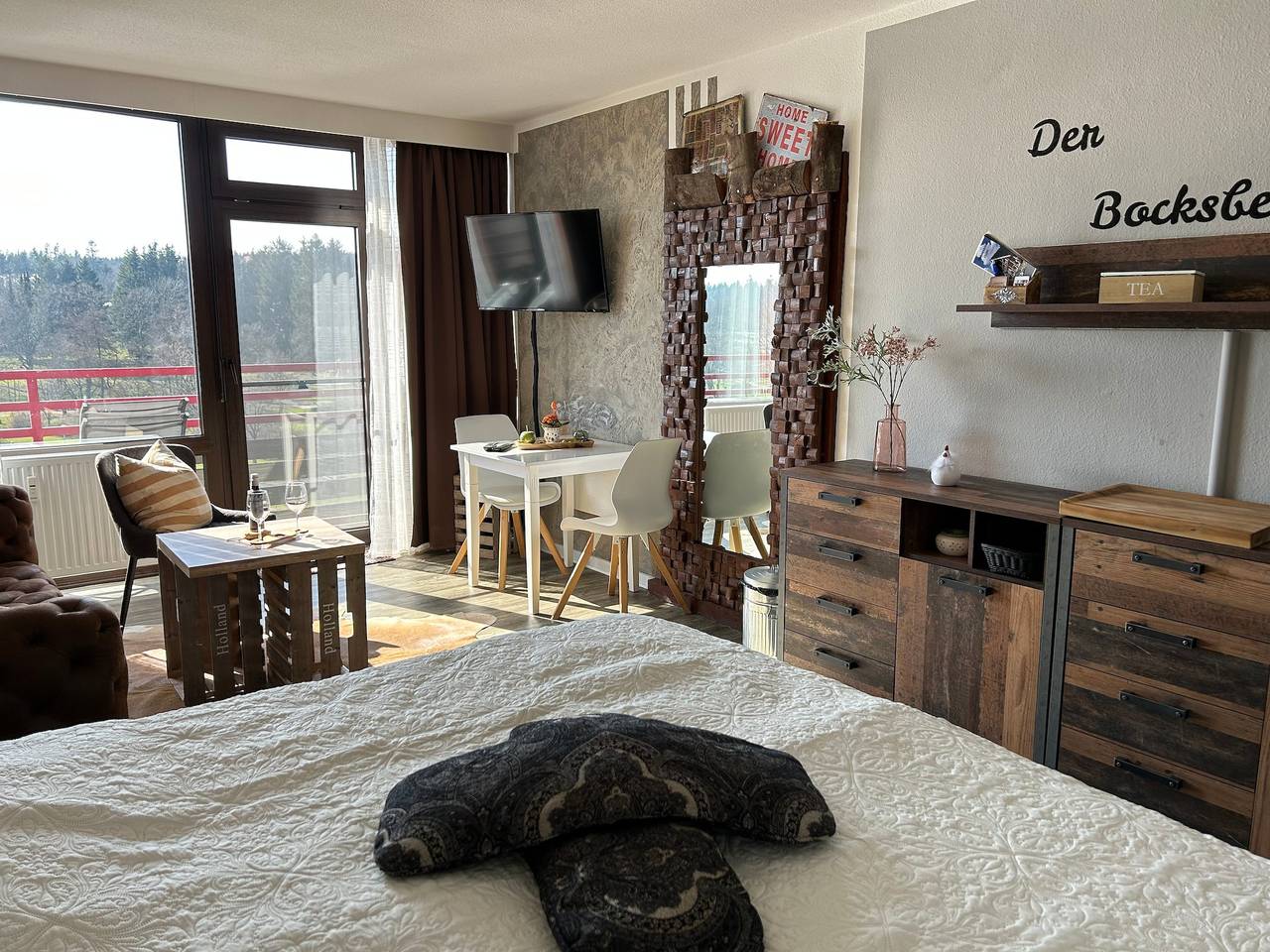 Ganze Ferienwohnung, App. Sweet Harz  Haus am See -Panoramablick in Hahnenklee, Goslar