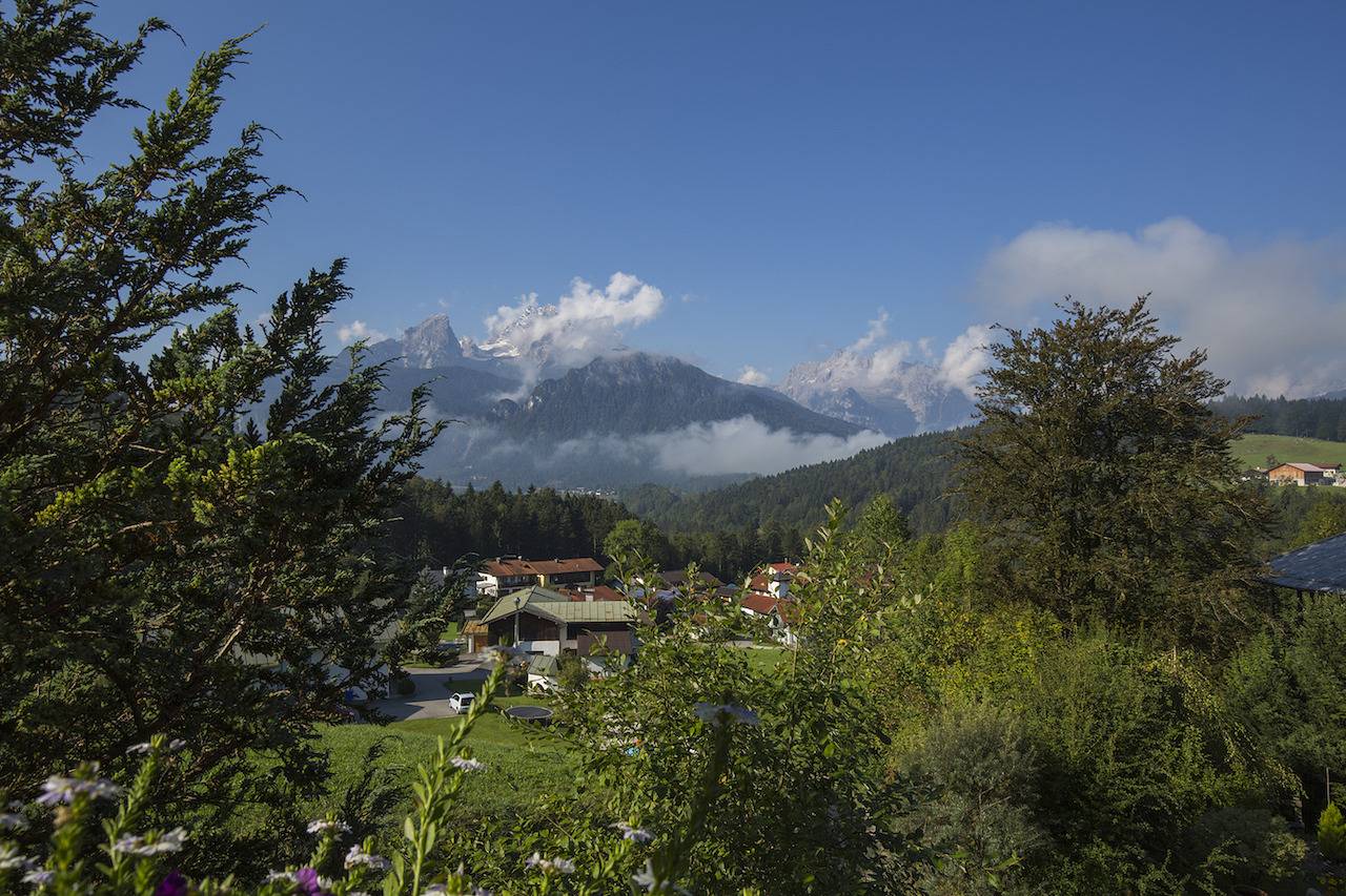 Ganze Ferienwohnung, Haus am Mitterbach - Ferienwohnung Watzmann Studio,  für 1-2 Personen in Göllstock, Berchtesgaden