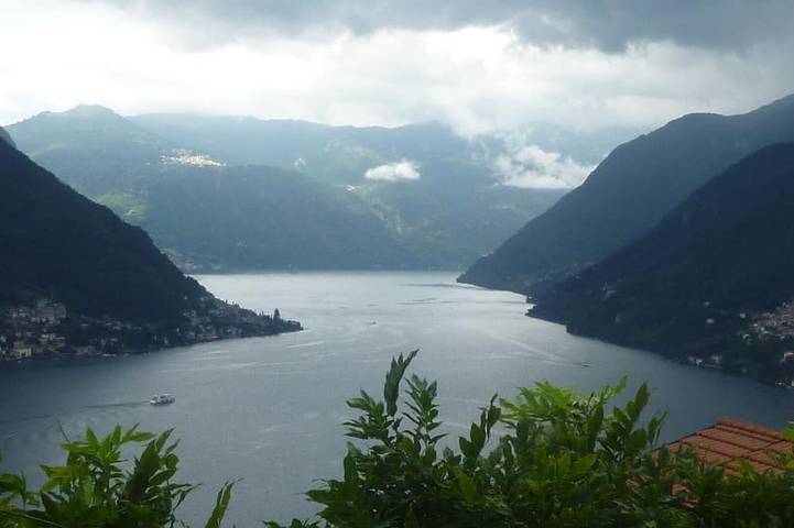 Bauernhof für 4 Personen, mit Balkon und Garten, mit Haustier am Comer See