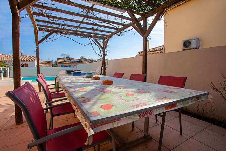 Villa "La Londe-les-Maures" avec piscine privée et Wi-Fi in La Londe-les-Maures, Parc national de Port-Cros