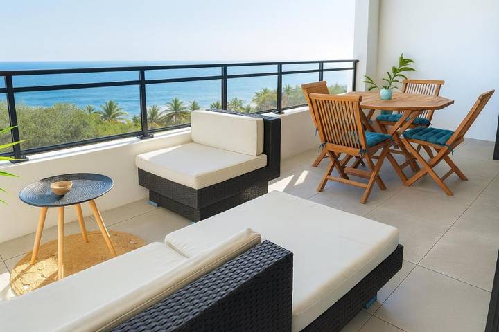 Appartement de vacances pour 4 personnes, avec balcon et vue