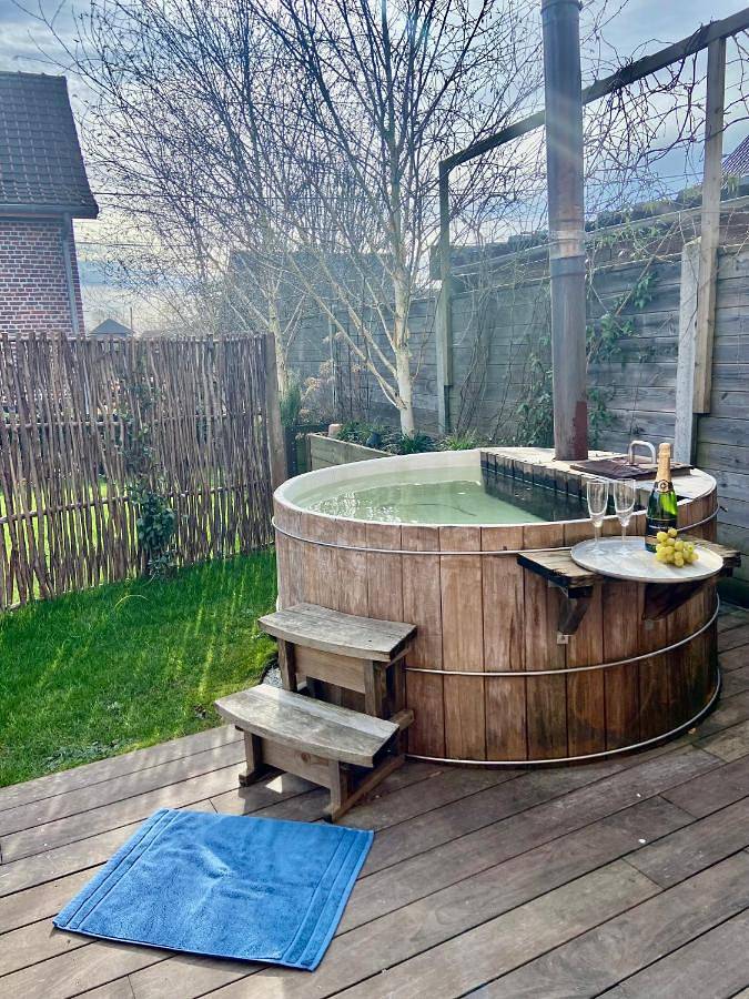 Appartement entier, Bain nordique privé - Cottage cosy près de Lille - Jeux & détente in Fromelles, Région de Lille