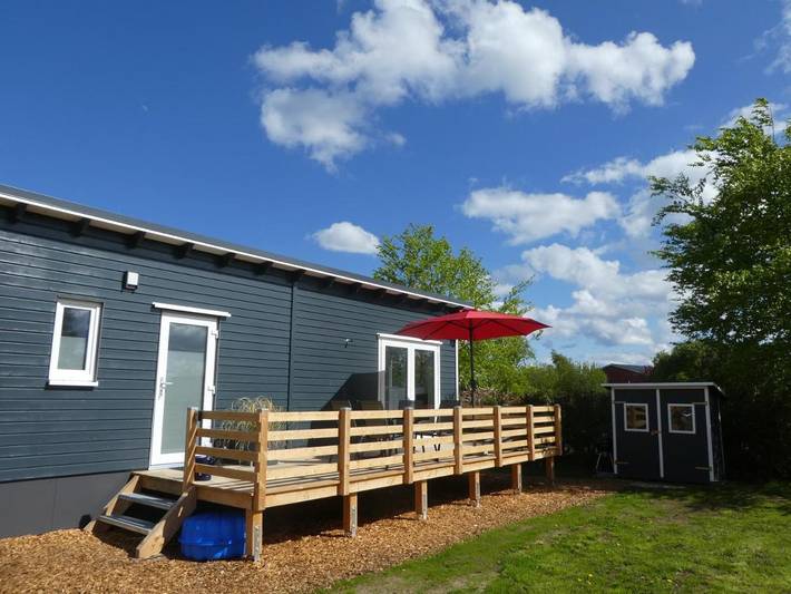 Ferienhaus für 4 Personen, mit Terrasse und Garten sowie Ausblick in Olpenitzdorf