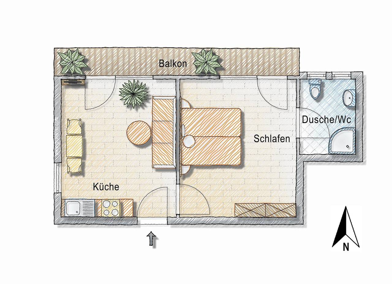 Ganze Ferienwohnung, Ferienwohnung Haselnuss in Bühl am Alpsee, Immenstadt