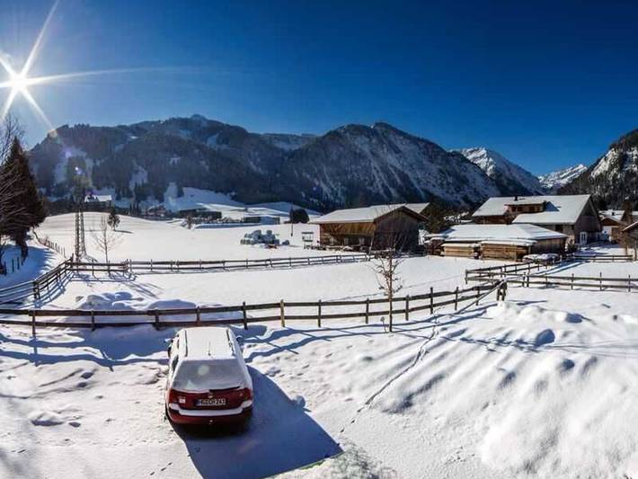 Ferienwohnung für 3 Personen, mit Balkon und Ausblick sowie Garten, kinderfreundlich in Tannheim (Tirol) - 4