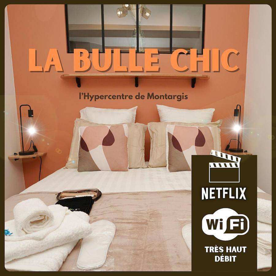 Appartement entier, La Bulle Chic, Netflix - central in Montargis, Région de Montargis