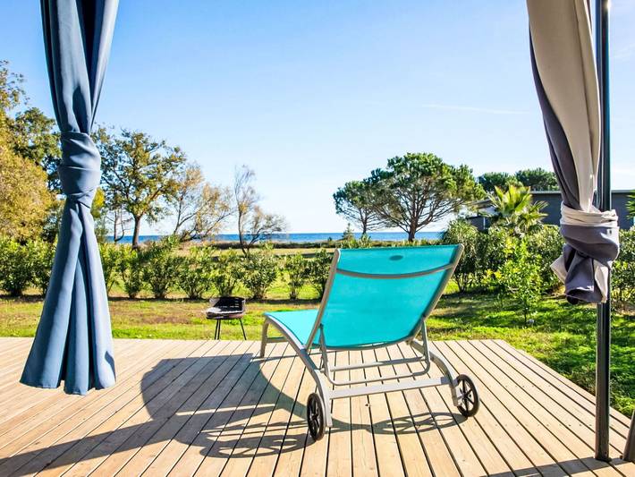 Location de vacances pour 6 personnes, avec piscine ainsi que terrasse et jardin à Santa-Maria-Poggio - 4