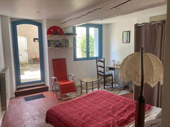 Chambre d’hôte pour 2 personnes, avec terrasse et vue