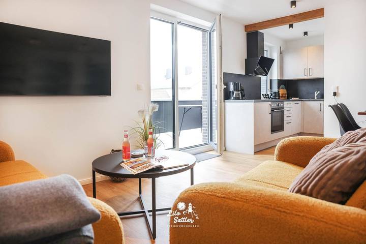 Ferienwohnung für 4 Personen, mit Balkon - 1