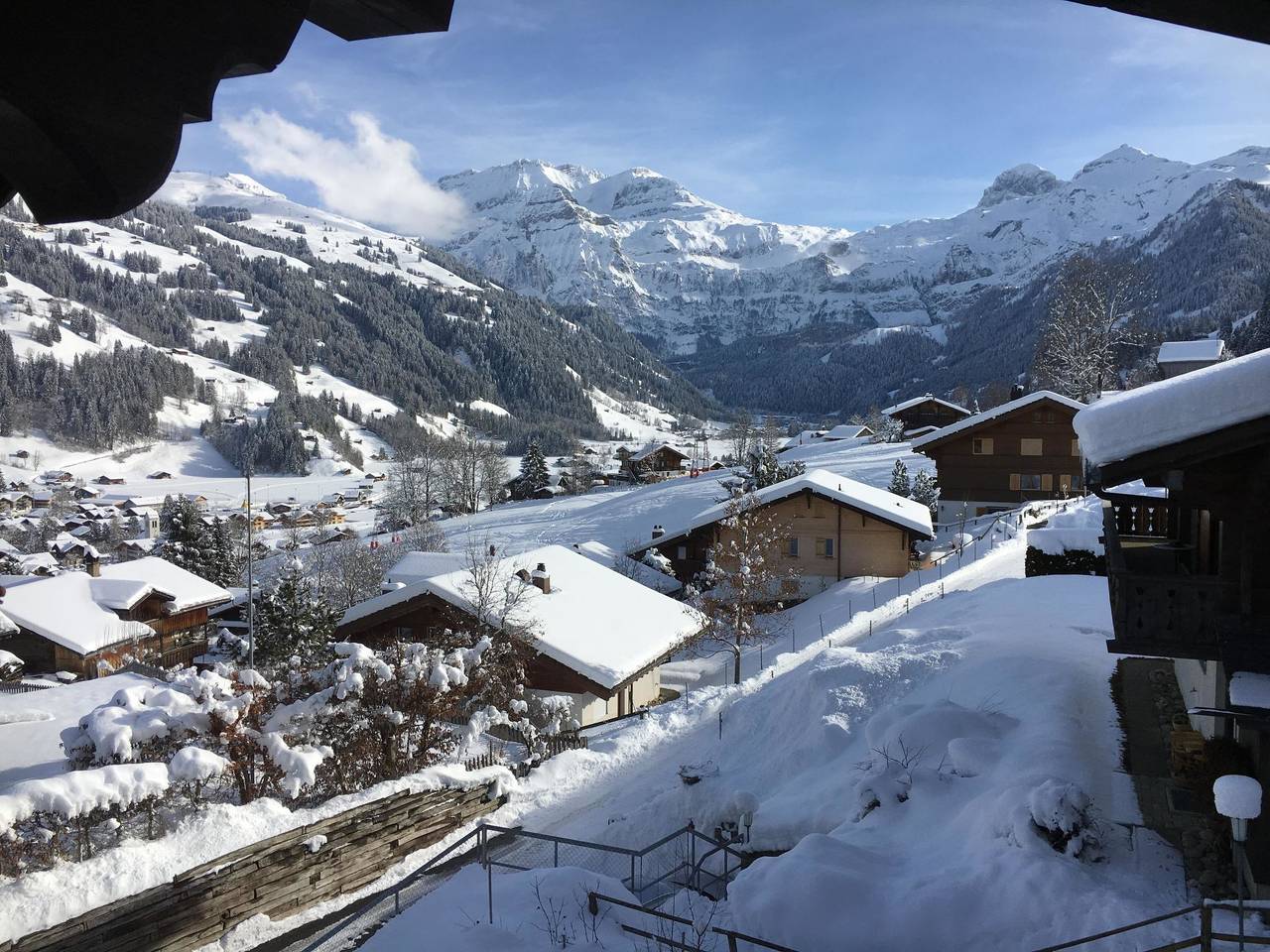 Ganze Wohnung, Chalet Waldchutz - Wohnung Anax in Lenk im Simmental, Lenk