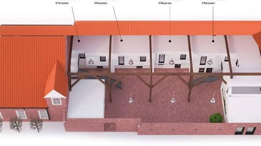 Ferienwohnung für 5 Personen, mit Terrasse in Dornum - 4