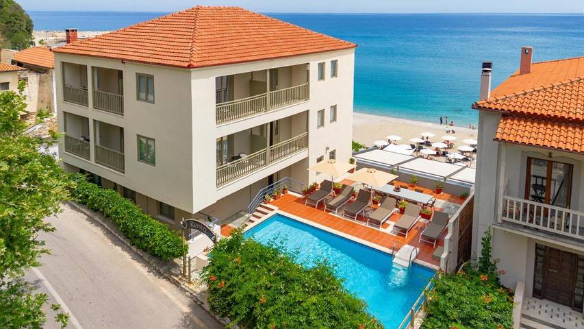 Hôtel pour 2 personnes, avec vue ainsi que piscine et jardin dans Agios Ioannis (Zagora–Mouresi)