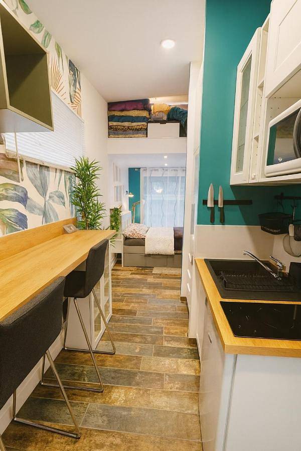 Gîte pour 2 personnes, avec jardin et jacuzzi ainsi que terrasse et piscine à Grand-Champ - 4