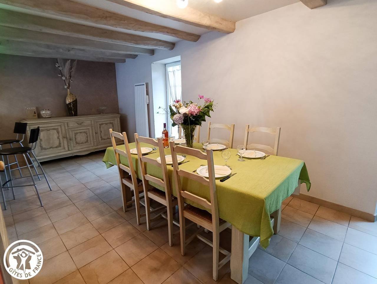 Casa de huéspedes para 6 personas con terraza in Prudhomat, Macizo Central