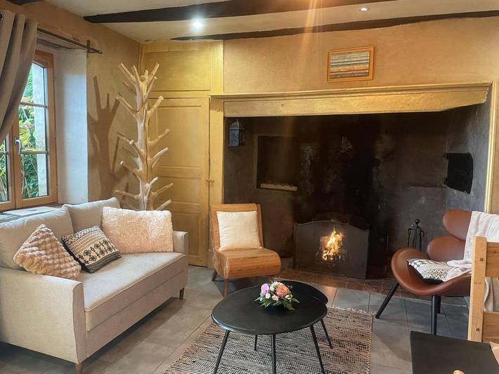 Location de vacances pour 5 personnes, avec vue ainsi que sauna et jardin à Wierre-Effroy - 3