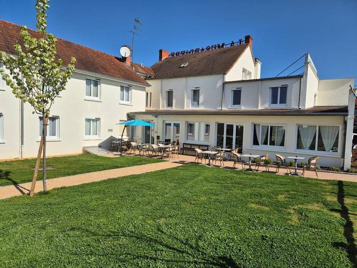 Hôtel pour 3 personnes, avec jardin et vue, animaux acceptés à Chagny