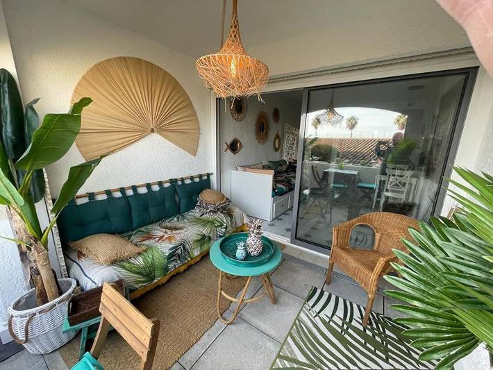 Gîte pour 4 personnes, avec terrasse dans Gare D Antibes - 4