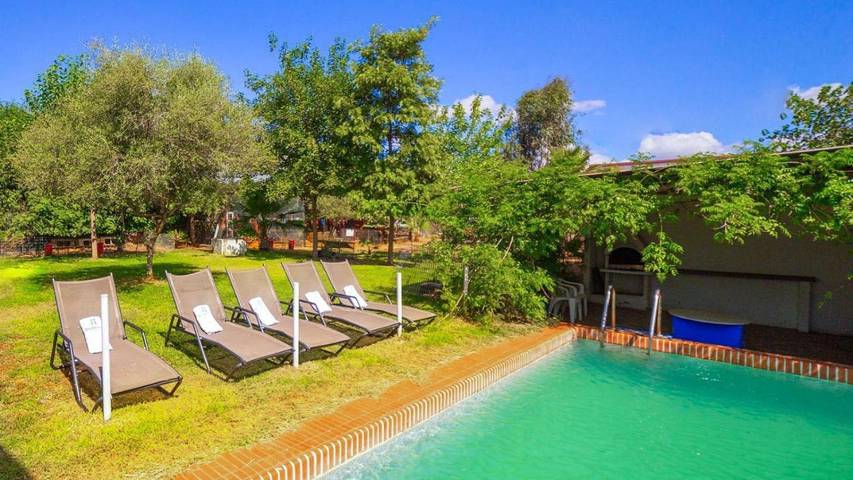 Casa rural para 21 personas, con Terraza además de Jardín y Piscina en Moguer - 3