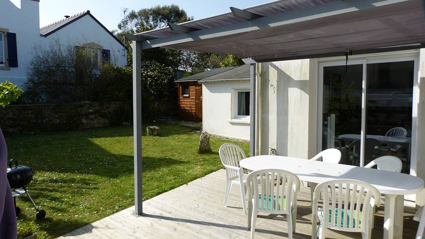 Gîte pour 4 personnes, avec terrasse et jardin