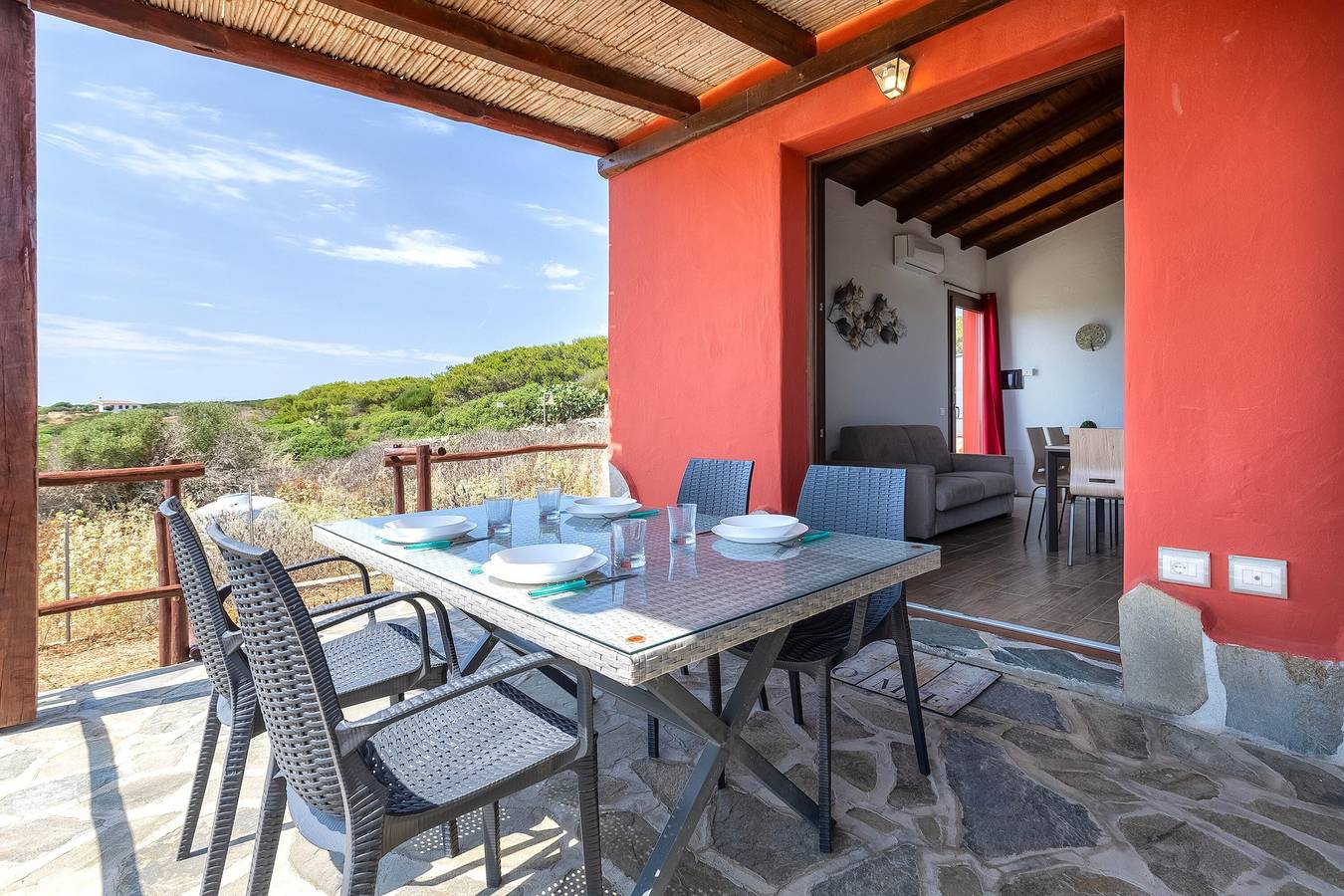 Apartamento inteiro, Apartamento 'Villetta Wild' com Vista Mar, Terraço Comum e Ar Condicionado in Stintino, Nurra