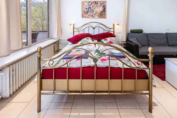 Studio entier, Studio 'Tannenwald' avec balcon et Wi-Fi in Bad Wildbad, Forêt Noire du Nord
