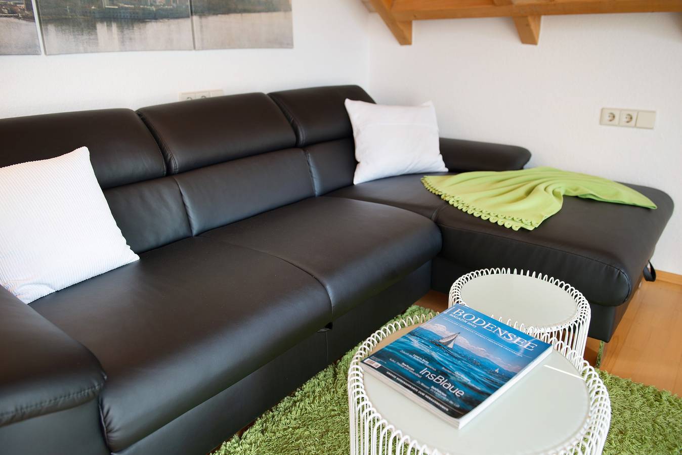 Ganze Wohnung, Ferienwohnung 'Wohlfühlplatz' mit Balkon und Wlan in Ostrach, Region Bodensee-Oberschwaben
