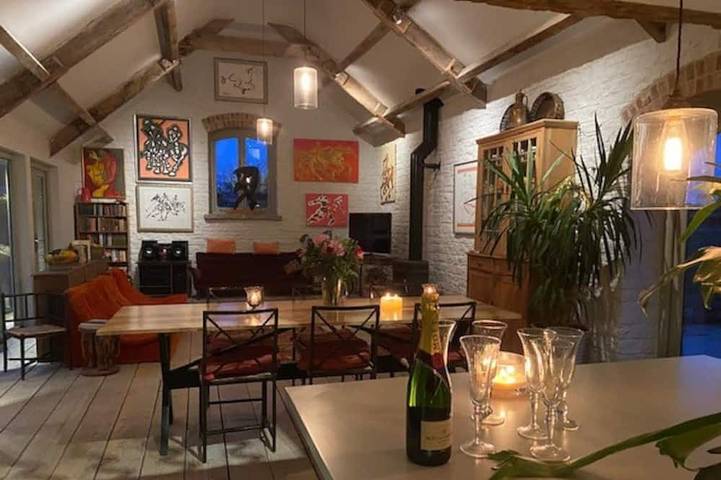 Holiday rental for 14 people, with garden in Somerset