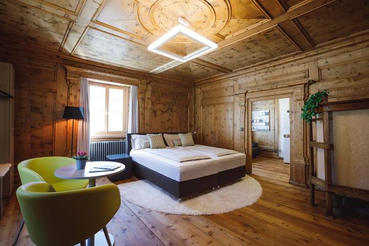 Ferienhaus für 4 Personen, mit Garten und Ausblick in Val Poschiavo