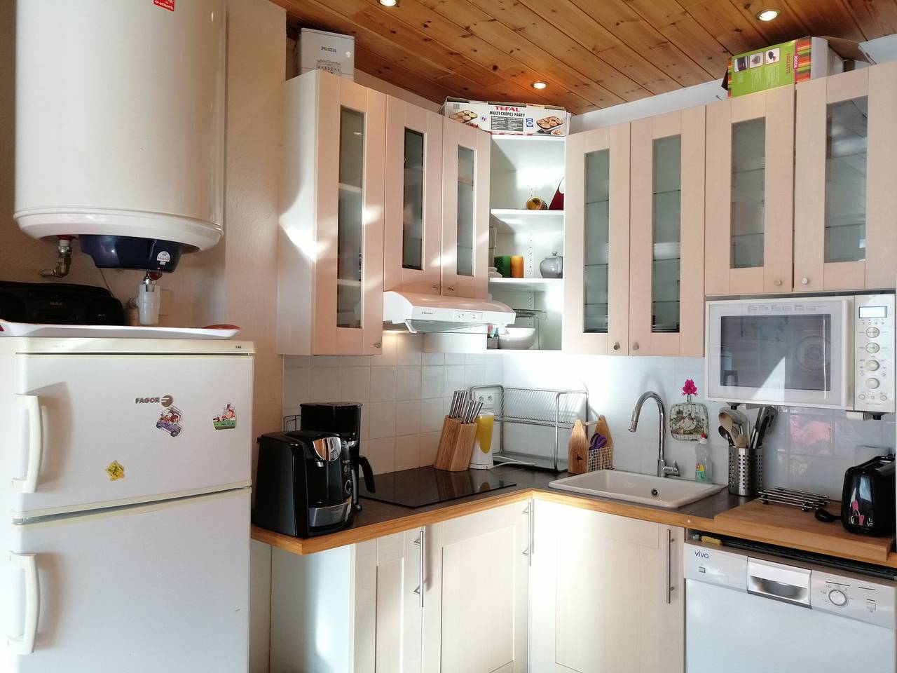Apartamento entero, Apartamento renovado para 6 con balcón en las pistas en Pra-Loup in Pra-Loup, Uvernet-Fours