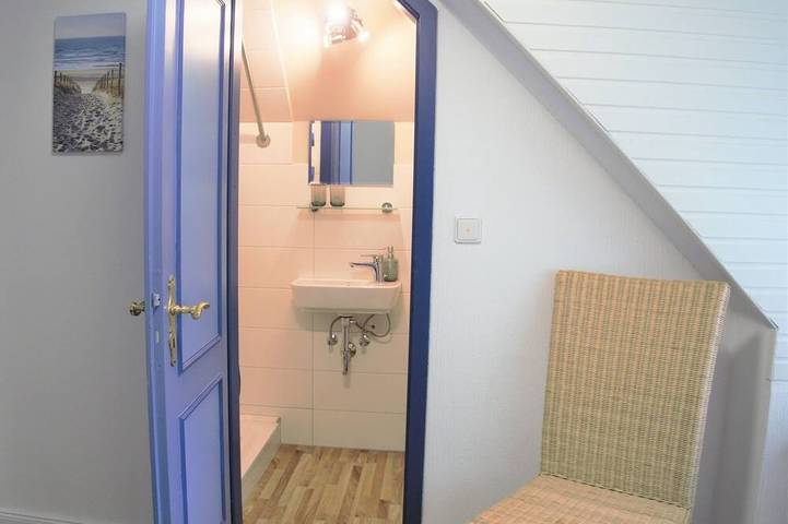Ganze Wohnung, Strandkrabbe - Sessel, Obergeschoss, gemein. Waschmaschine, Parkplatz in Ockholm, Nordfriesland