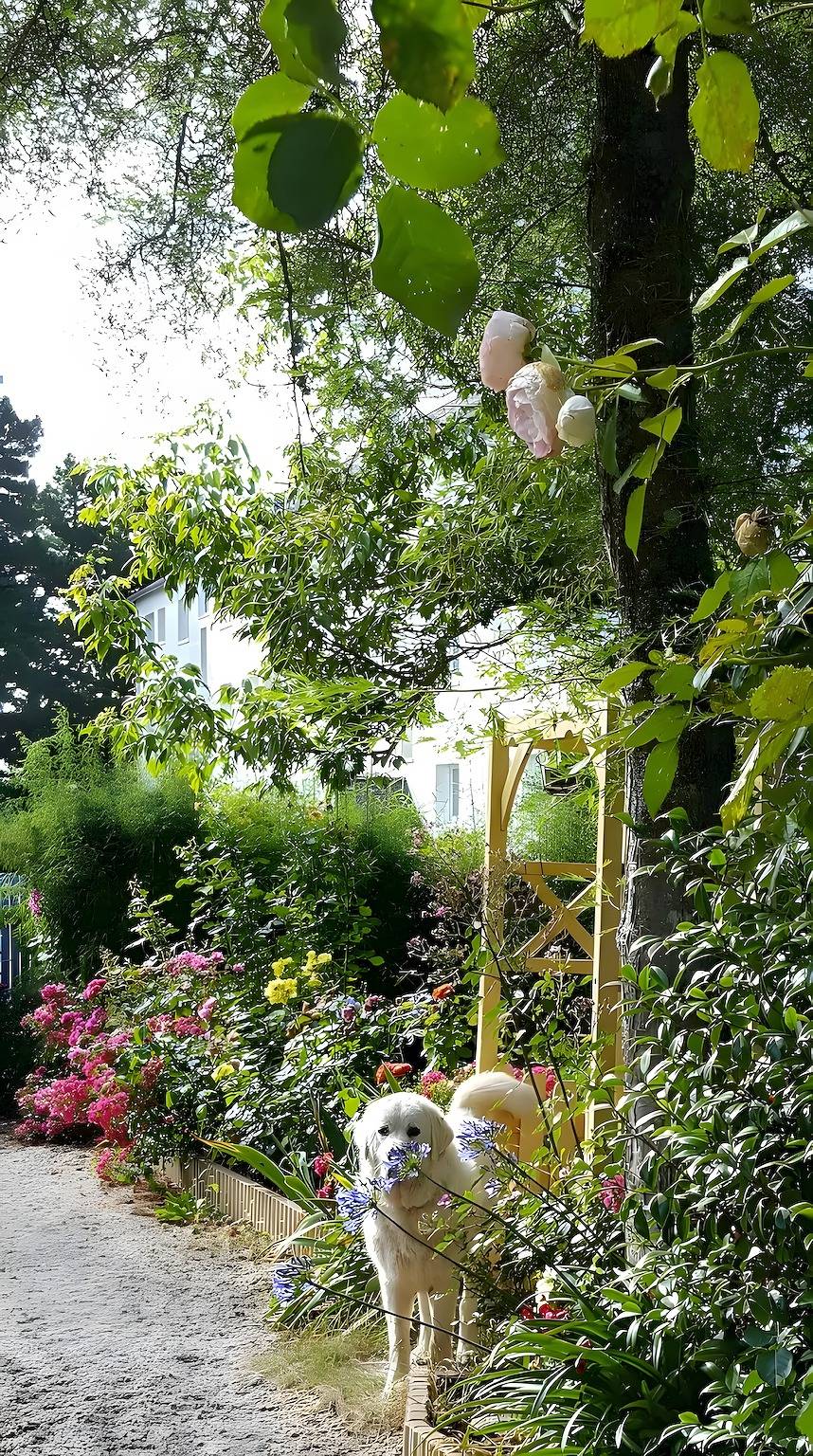 Gästezimmer Verte Printanière – Etage mit gemeinsamer Terrasse, Garten & Wlan in Saint-Lyphard, Saint-Nazaire und Umgebung