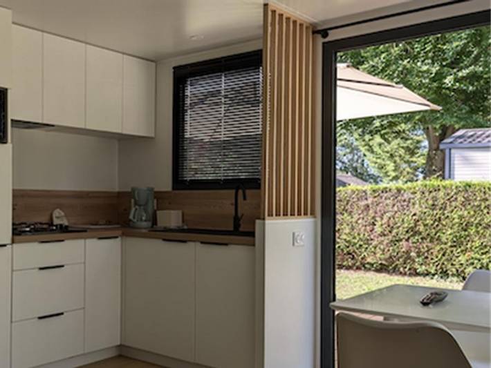 Camping Chateau de Bouafles - Mobilheim 4 personen - 192 in Bouafles, Les Andelys und Umgebung
