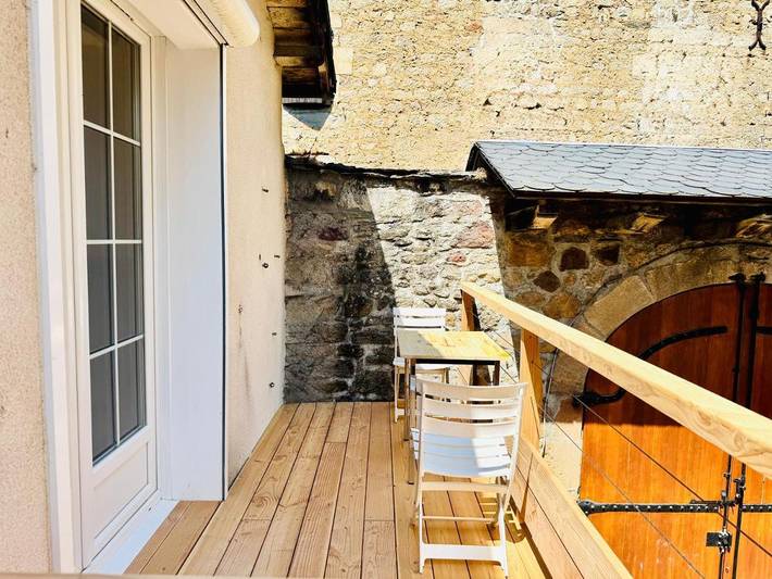 Gîte pour 2 personnes, avec vue et balcon à Saint-Beauzély - 4