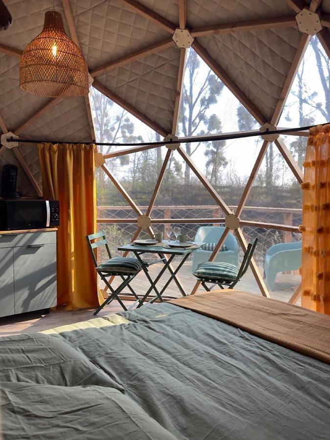 Location de vacances pour 2 personnes, avec jardin et terrasse ainsi que vue sur le lac et vue à Krautergersheim - 2